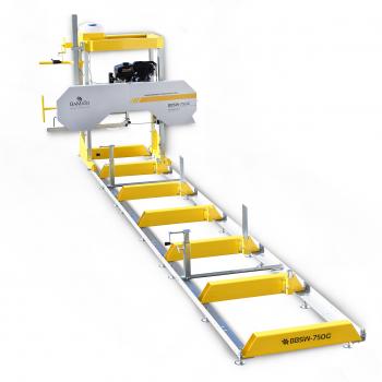 BAMATO Blockbandsaege BBSW-750G mit Benzinmotor und E-Start